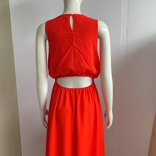 Sleeveless Waist-tight Dress Women