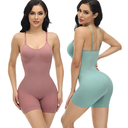 SHAPERX Women's Shapewear Bodysuit Tummy Control Body Shaper Seamless Sculpting Snatched Waist Body Suit