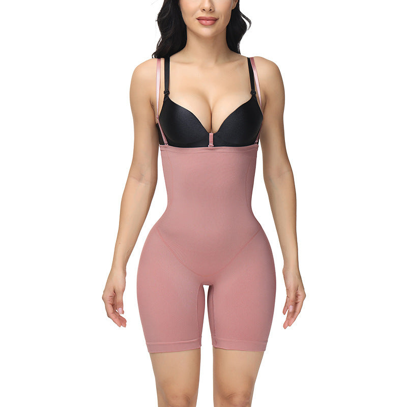 SHAPERX Women's Shapewear Bodysuit Tummy Control Body Shaper Seamless Sculpting Snatched Waist Body Suit